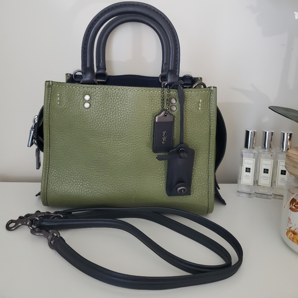 Coach rogue 25 utility green NWOT